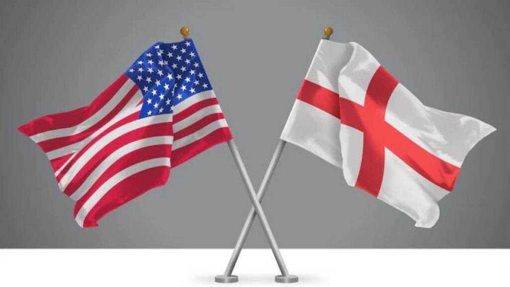 Inglaterra X Estados Unidos